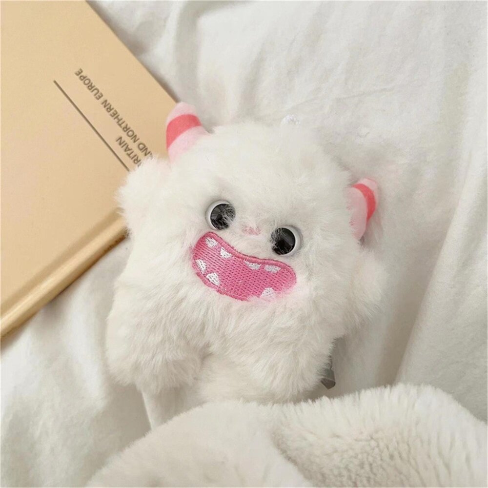 Sanhe Little Snow Monster Cute Mouse Plush Bag Pendant Doll Backpack Keychain Couple Gift