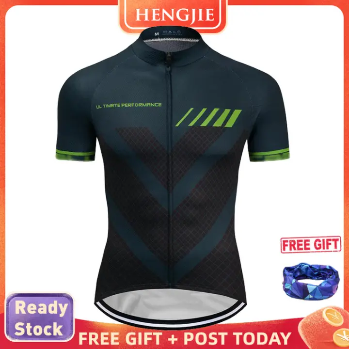 red and black cycling jersey