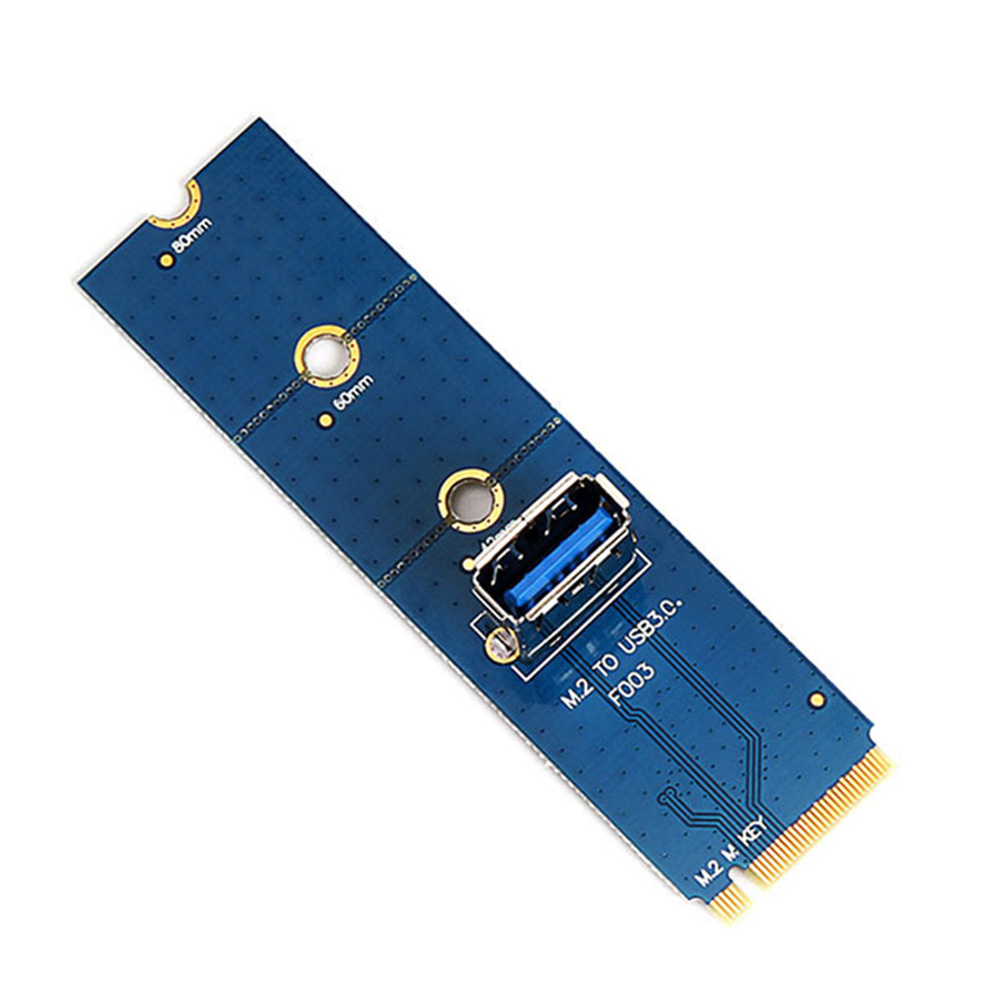 Computer M.2 to USB 3.0 Converter for BTC Miner PCI-E X16 PCI Express Riser Card