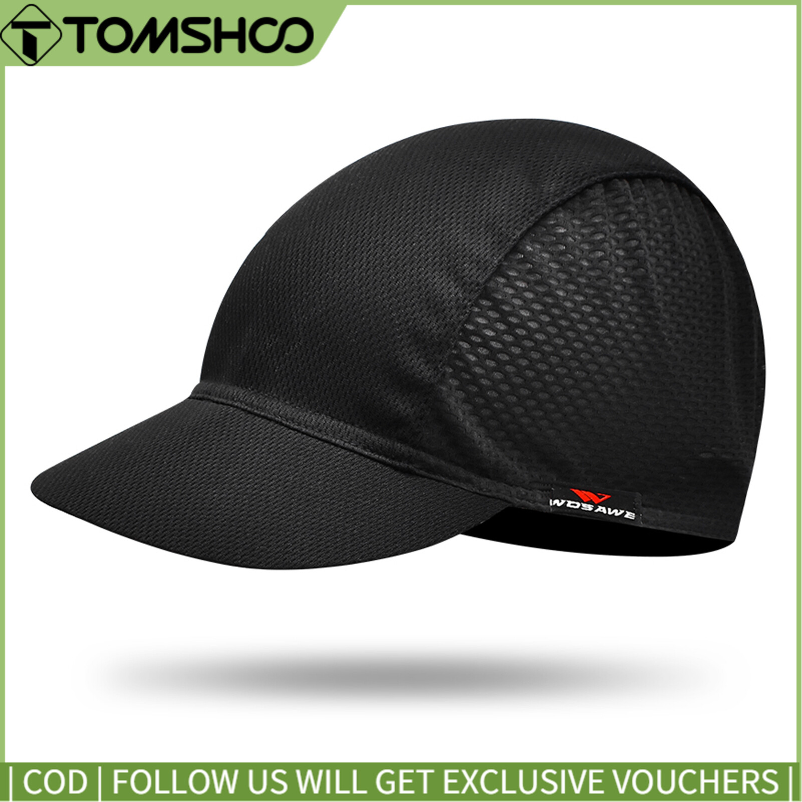 Wosawe Cycling Sun Cap Men Women Outdoor Sport Breathable Mesh Baseball Cap Hat for Bike Riding Fishing Hiking Traveling