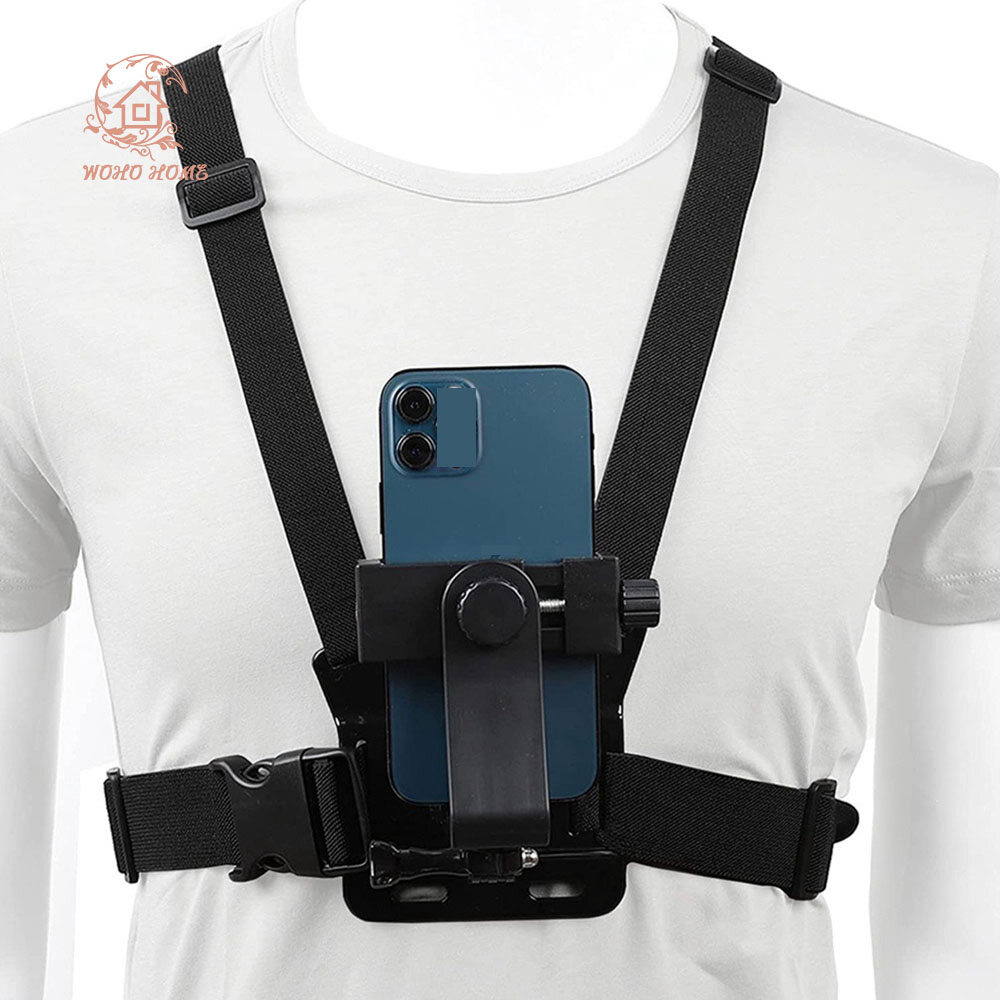 sanhe Mobile Chest Mobile Phone Shoulder Strap Holder Action Camera Accessories Double Shoulder Chest Strap Shooting 5 In 1 Set