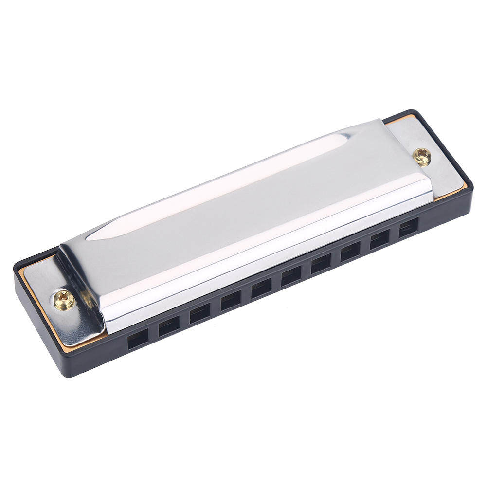 【Best Seller Watch】Harmonica Key of C 10 Tremolo Hole Diatonic polyphony Tone Blues Harmonica New