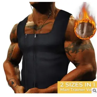 zipper sauna vest