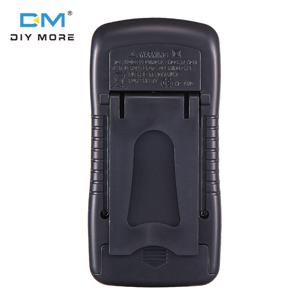 diymore Multimeter Digital XL830L Automotive Electrical Dmm Transistor Peak Capacitance Ammeter Tester Multifunction Esr Meter