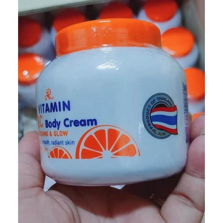 AR Vitamin E & C Body Cream 200ml (Brightening & Glow Silky Soft