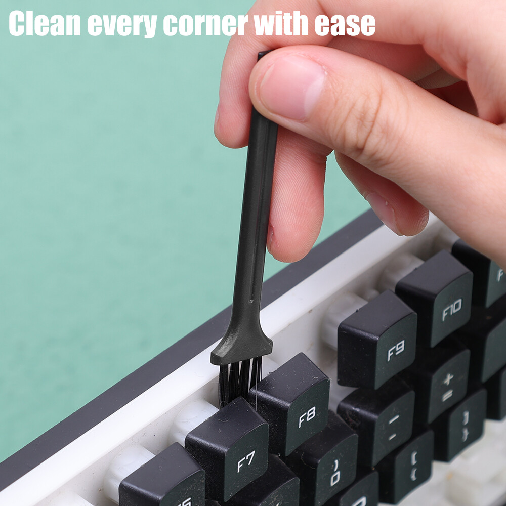 Multifunctional Electrical Mobile Phone Keyboard Long Handle Cleaning Brush To Remove Dust and Small Brush Accessories