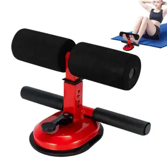 Sit Up Bar Suction Floor Exercise Stand Padded Ankle Support Exercise Stand Padded Ankle Support