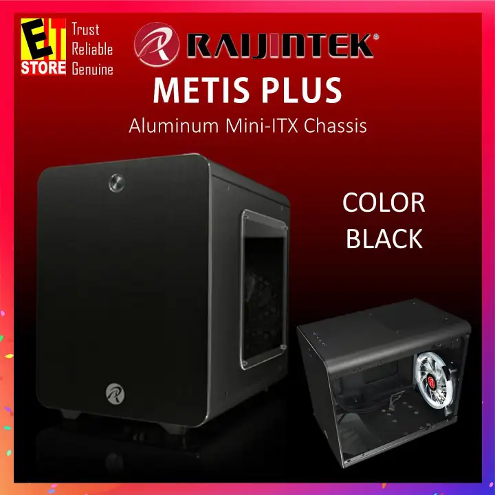 Raijintek Metis Plus Aluminum Mini Itx Chassis Lazada