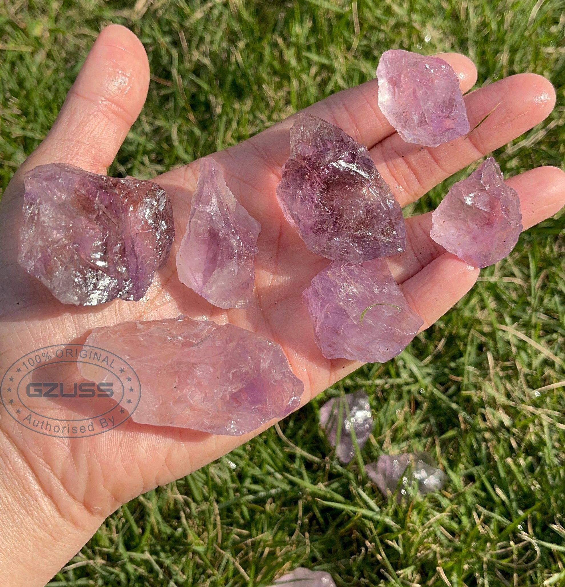 Raw Amethyst Crystal / Rough Purple Quartz Stone Chunk / February Birthstone / Third Eye Chakra / Crown / Spirituality / Wisdom / Gift