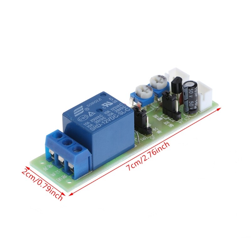 12V DC Infinite Cycle Delay Timing Timer Relay ON OFF Switch Loop Module Trigger