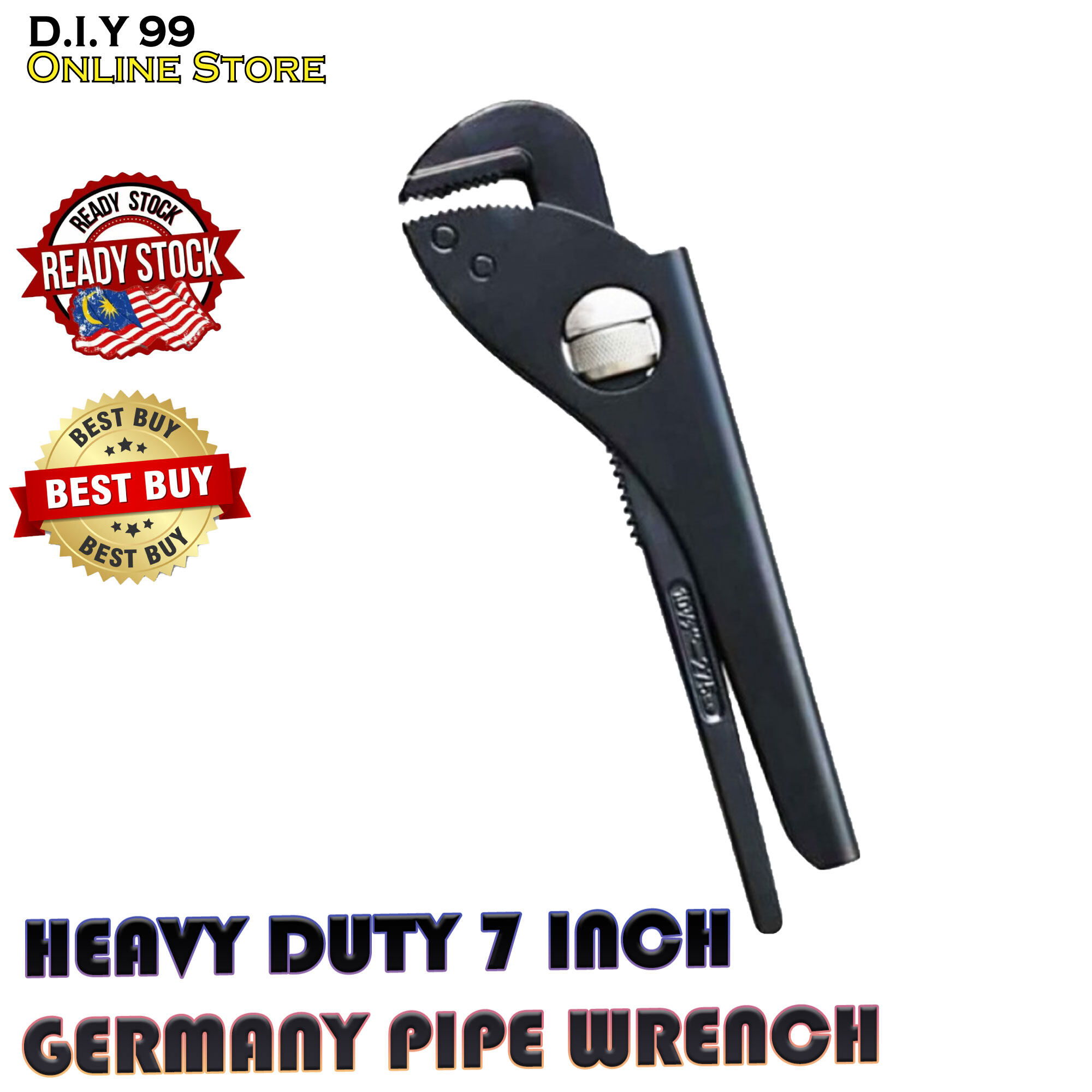 Heavy Duty German Type Pipe Wrench 7 / 9 / Pipe Wrench / G type Pipe