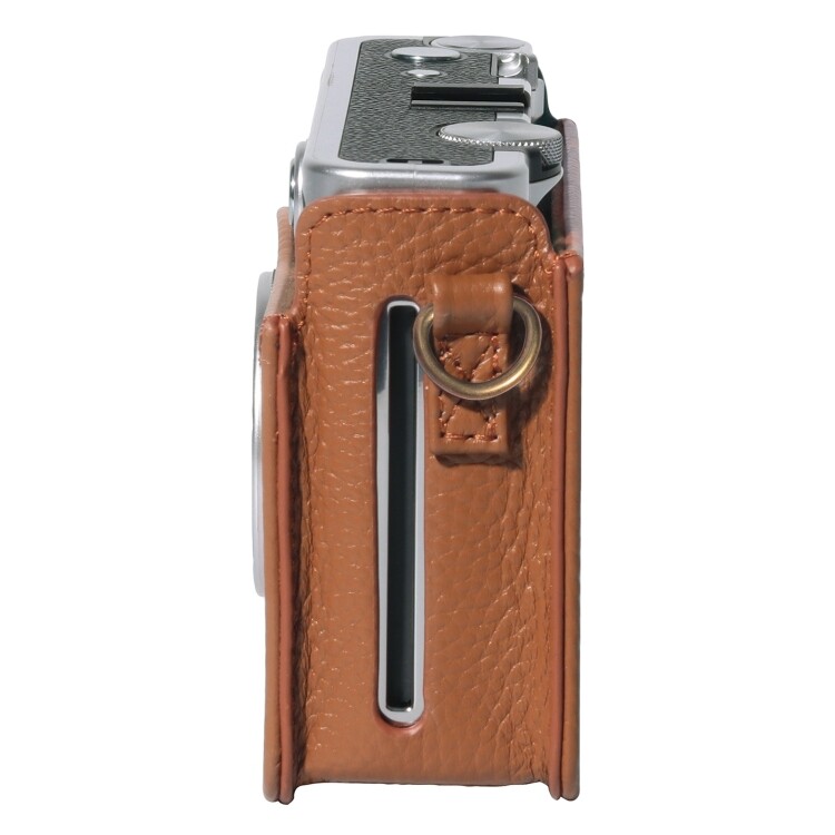 For FUJIFILM instax mini Evo Full Body Camera Leather Case Bag with Strap