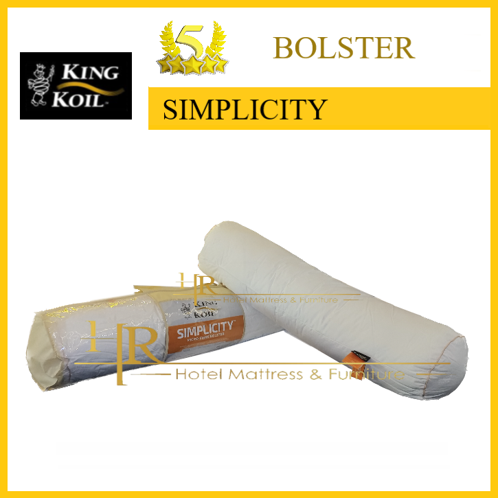 Kingkoil Simplicity Microfibre Bolster 100 Original HR Home Delivery