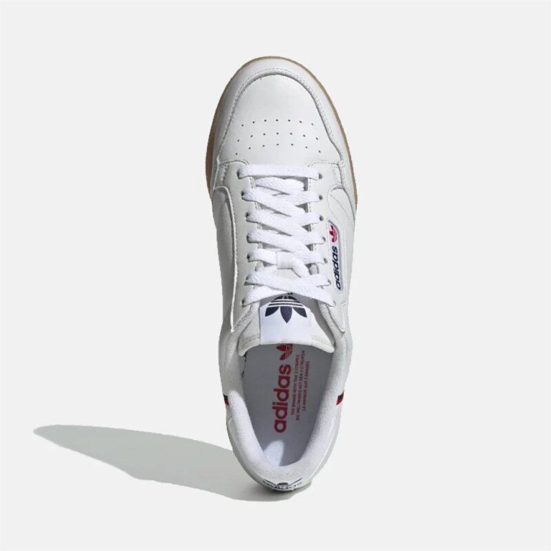 adidas continental 80 white scarlet navy