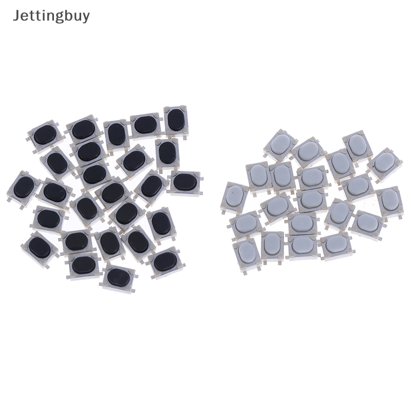 【Jettingbuy】flash Sale 20 cái 3x4x2.5mm SMD công tắc nhấn 4 pin cảm ứng công tắc kích hoạt siêu nhỏ Đẩy công tắc nút