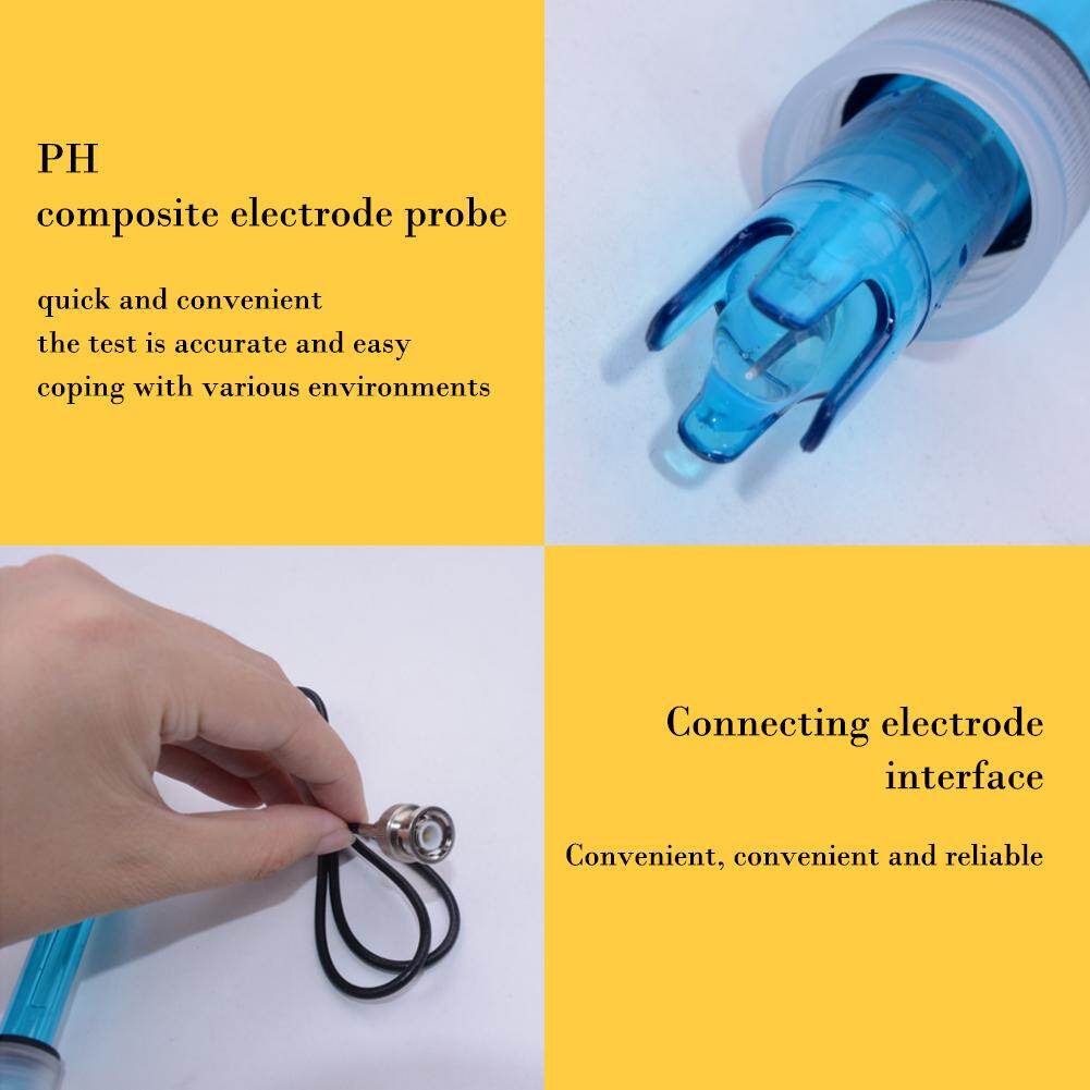 RCYAGO PH Electrode Probe BNC Connector PH Controller Meter Sensor electrode
