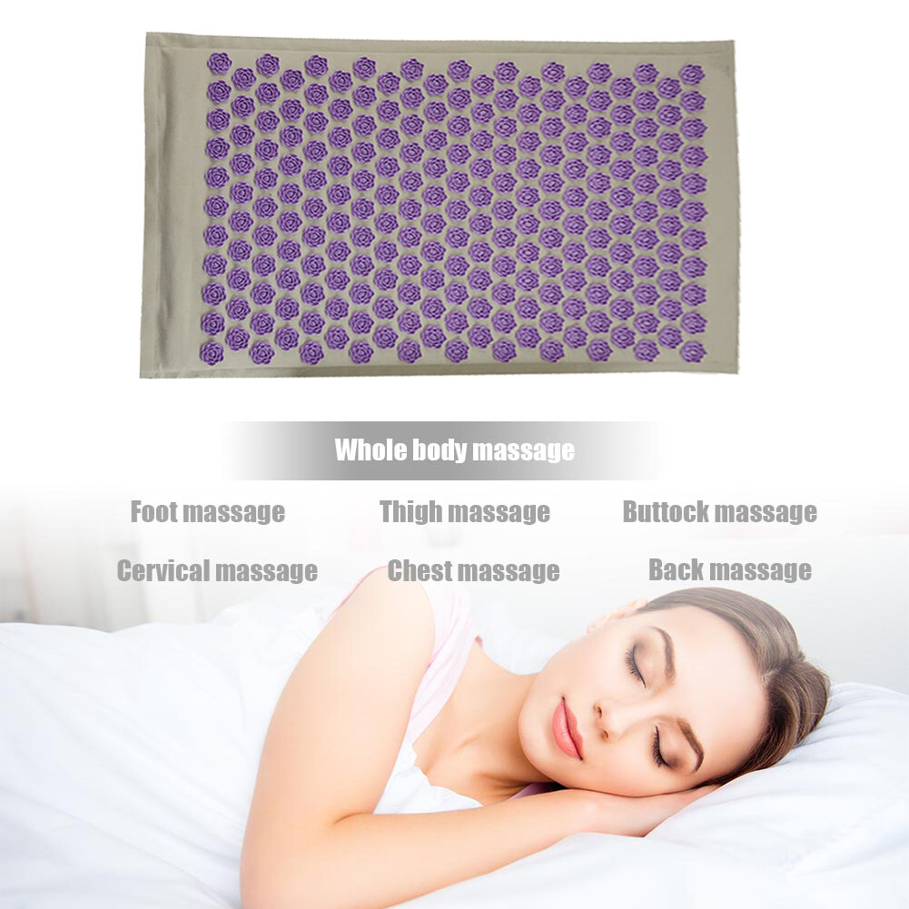 Ready Tension Release Relieves Stress Acupressure Mat Pillow Set Yoga Mat Wild Man Official