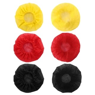 200 Pieces Disposable Microphone Cover Non-Woven Microphone Cover for KTV Recording Room News Gathering thumbnail