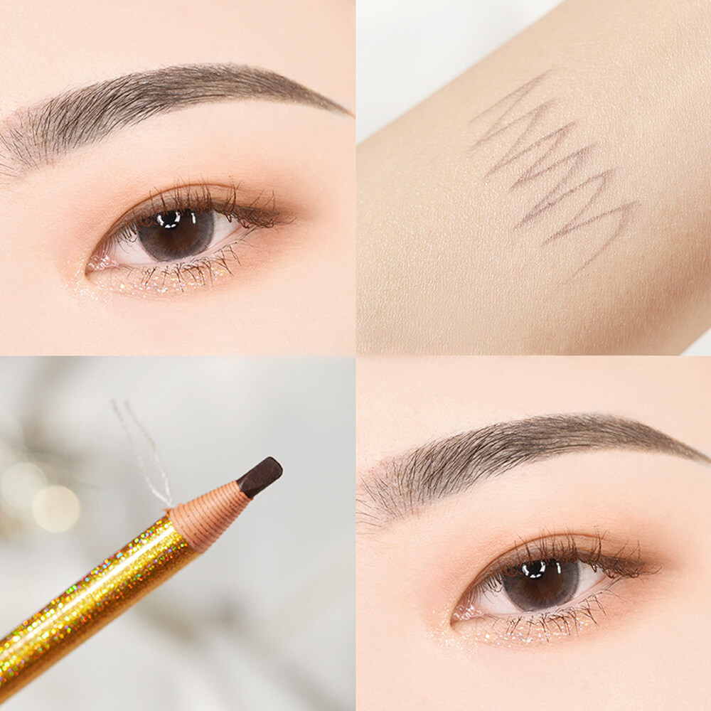 1PC Eyebrow Pencil Waterproof Eye Brow Natural Long Lasting Professional Cosmetic Eyebrows Makeup Tattoo Tint Pen