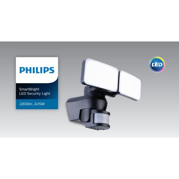 Philips Smart Bright Led Security Light Bws220 Led20 Cw 6500k 100 240v Lazada