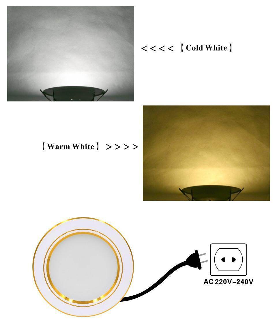 Giao hàng nhanh⚡Đèn LED âm trần 220V Đèn LED âm trần mỏng đèn dạng Tấm Đèn trần hình tròn 5W 9W 12W lõm đèn âm trần đèn LED tròn đèn dạng tấm 15W 18W Spotlight chiếu sáng trong nhà
