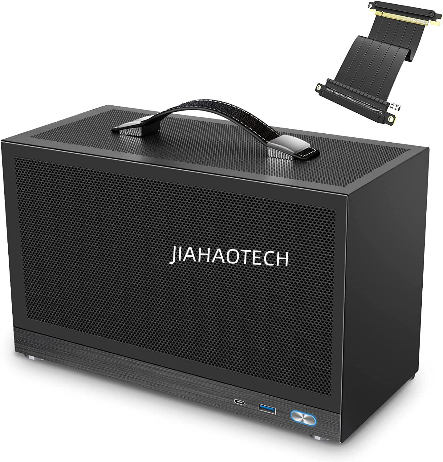 S400 MiniITX PC Gaming Case Front I/O USB 3.0 Type C Port VGA