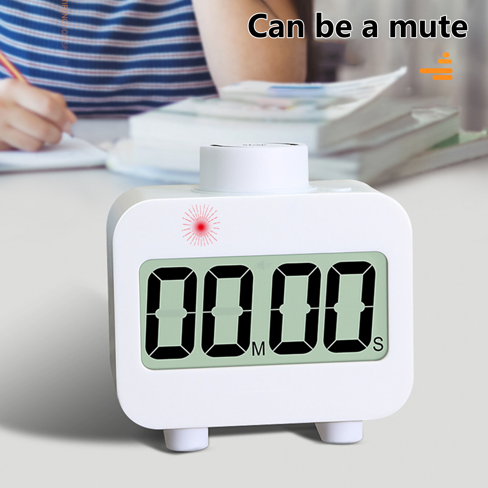 Autowholesaler Learning Timer Switch at Will Automatic Standby Mute Positive Timer And Countdown Precise Timing Student Study Time Manager for Study Time Manager Mute
