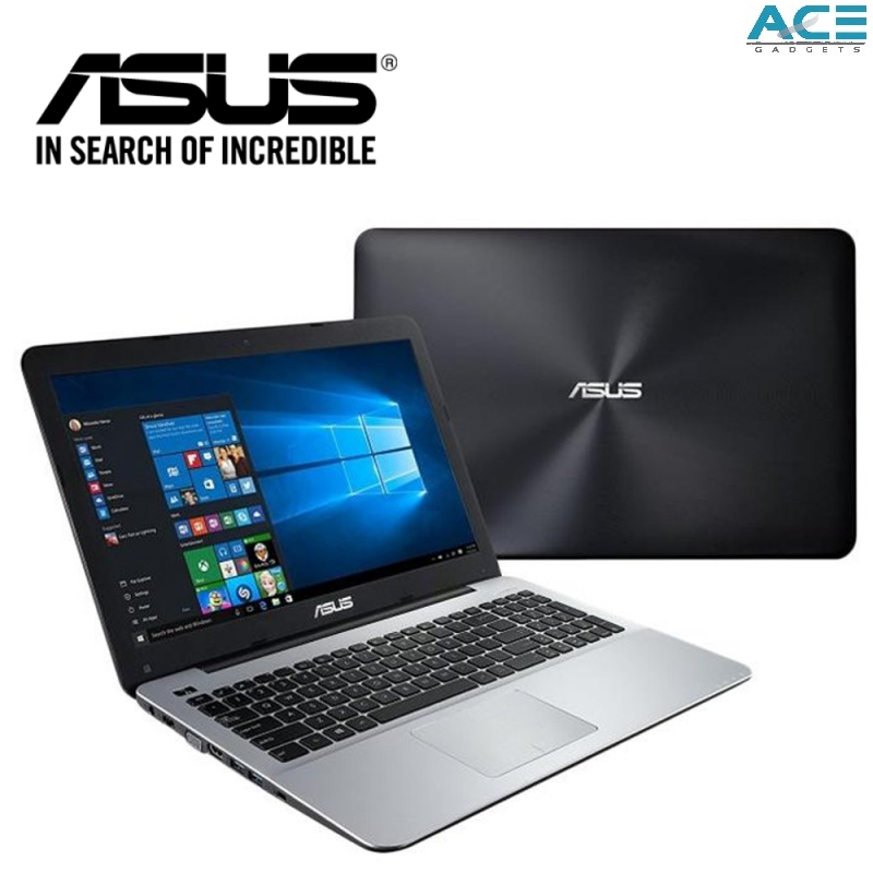 Asus X Series X555Q-GXX424T Notebook *Black* (A12-9720P/4GB DDR4/1TB HDD/R5-M430DX 2GB/15.6 HD/Win10) Malaysia