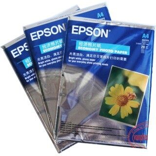 Bộ 3 tập giấy in ảnh 1 mặt epson -a4