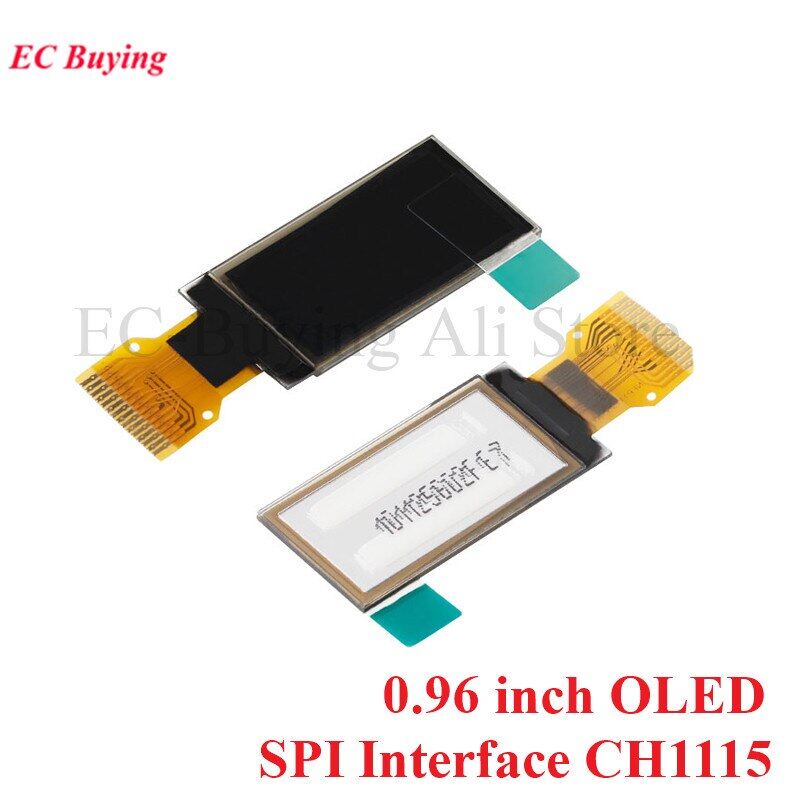 Mô-đun OLED 0.96 Inch Màn Hình 0.96 Inch Mô-đun Hiển Thị LED LCD OLED 128X64 12864 Màu Trắng Giao Diện IIC SPI SH1107 CH1115 Cho Arduino