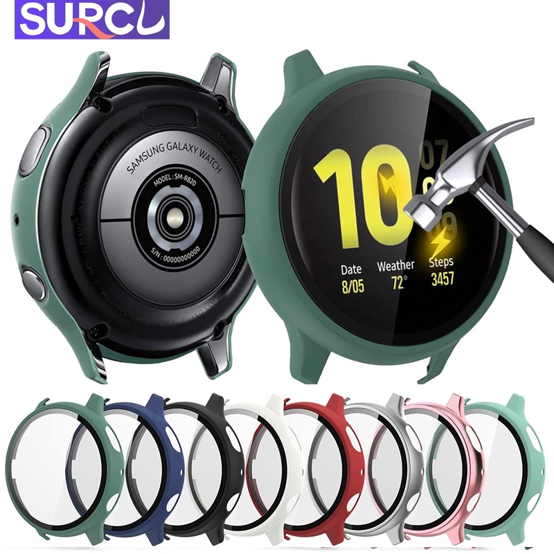 CCLCC Ốp Bảo Vệ Màn Hình Tương Thích Với Samsung Watch Active 2 40Mm 44Mm/Ốp Bảo Vệ Toàn Diện Samsung Watch 4 40Mm/44Mm