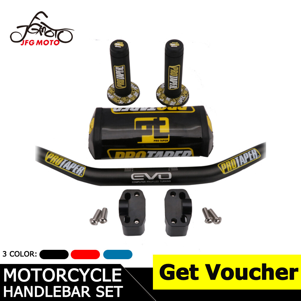 Gel Rubber Motorcycle Grips Tag Pro MX Handlebar Grips - Red Gel - Foto 2