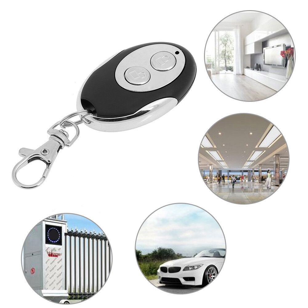 433Mhz Wireless 2 Keys Copy Cloning Remote Control Universal Garage Door
