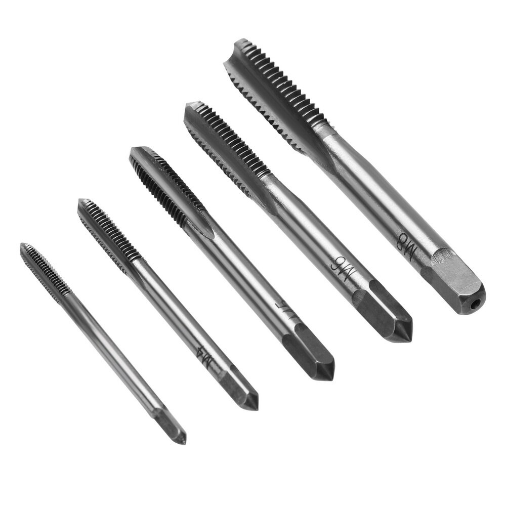 Thread Tap Drill Thread Metrik Plug Gerudi Tangan Hss M3 M4 M5 M6 M8 5