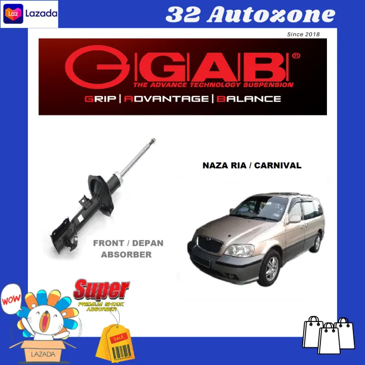 Gab Depan Absorber Front Premium Shock Absorber Set For Naza Ria Lazada