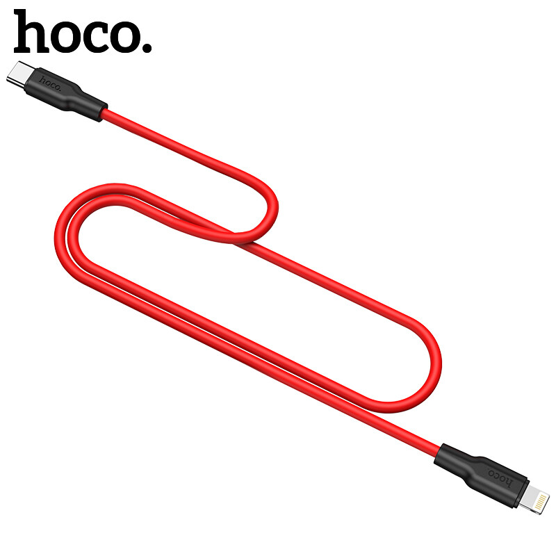 HOCO  X21 Plus USB C Cable to Lightning Cable For iPhone 12 Mini  For iphone 12 Pro Max PD20W  Fast Charging Type C Cable to iphone Data Cable For Macbook Pro