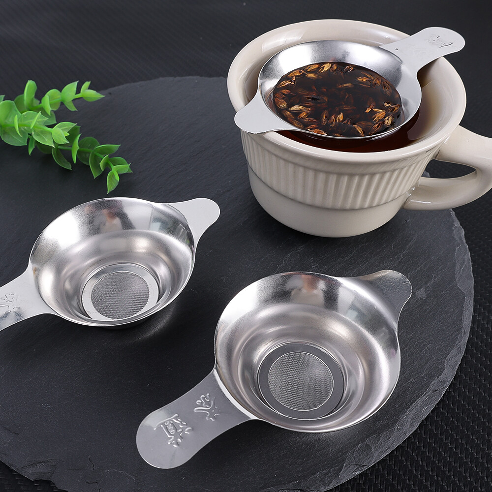 Polocat 1 cái dụng cụ pha trà lưới tái sử dụng sáng tạo bộ lọc trà bằng thép không gỉ Bộ lọc thảo dược bộ lọc trà dụng cụ phụ kiện pha trà nhà bếp gia đình