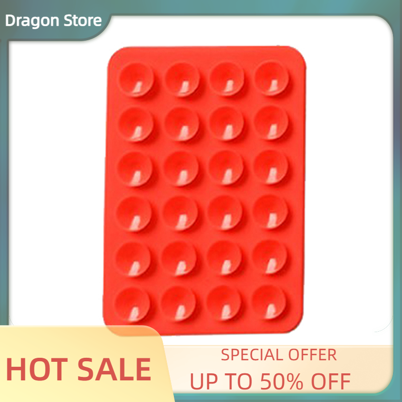 Dragon Silicone Suction Pad For Mobile Phone Fixture Suction Cup Backed Adhesive