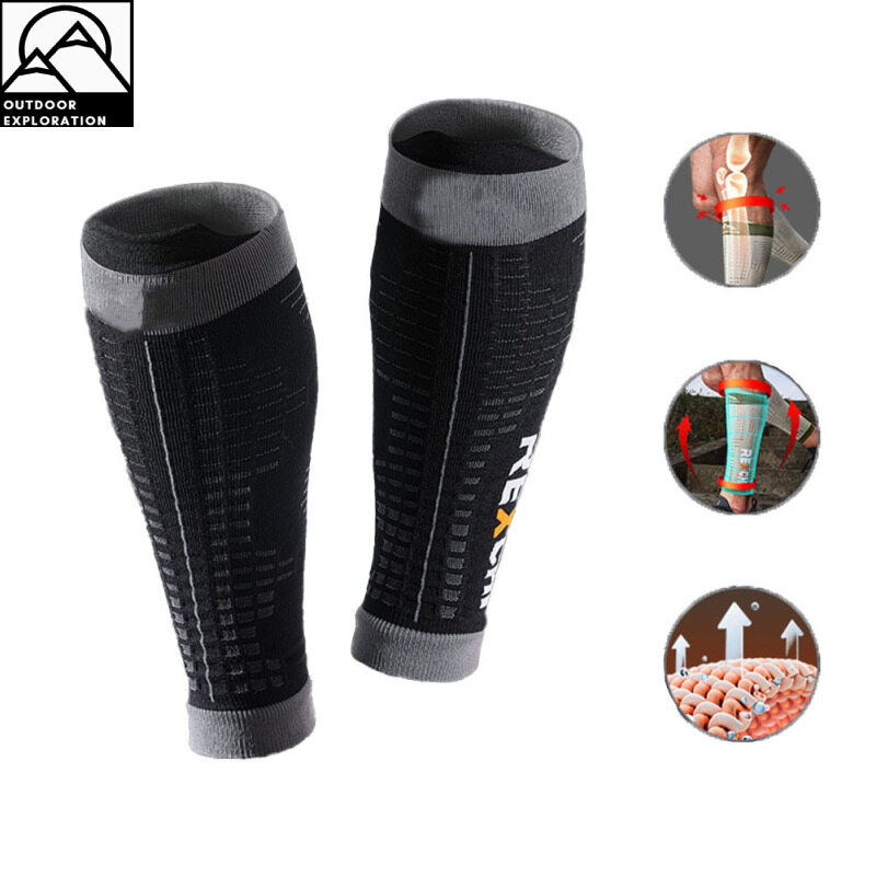Outdoor exploration 1 Pair Men Women Outdoor Sports Knee Pads Professional Sweat-absorbing Breathable Compression Sleeves For Running Cycling