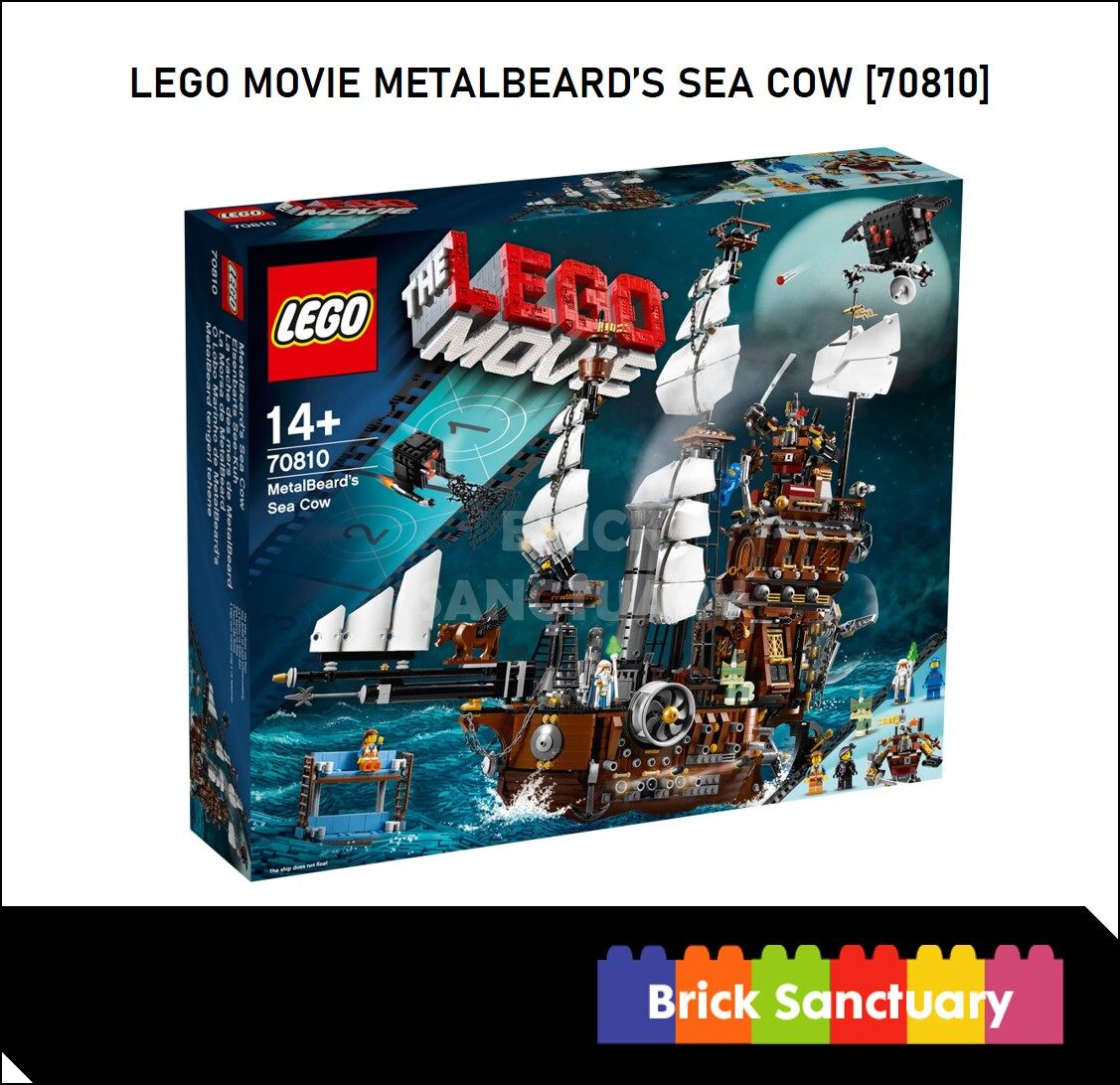 LEGO 70810 The LEGO Movie MetalBeard s Sea Cow Lazada