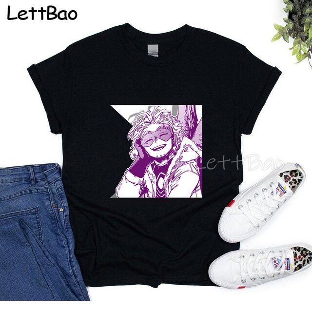 ✔️ 2023 My Hero Academia Hawks Shirt Keigo Takami Boku No Hero Academia Men T-shirt Anime Clothes Harajuku Shirt Unisex Dropshipping Custom goods