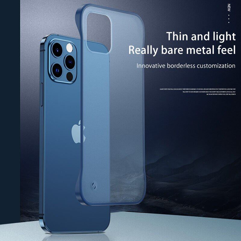 Thinmon for Apple IPhone 12/iPhone 12 Pro/iPhone 12 Pro Max iPhone 13 13mini 13 Pro Max 14 14 Plus 14 Pro Phone Cases Ultra Slim Cover Ultra-thin Scrub Shockproof Borderless for iPhone 7/8 iPhone XS Max XR Protective Casing