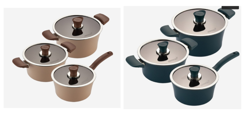 Happycall Eden IH 18cm, 20cm, 24cm pot set Singapore