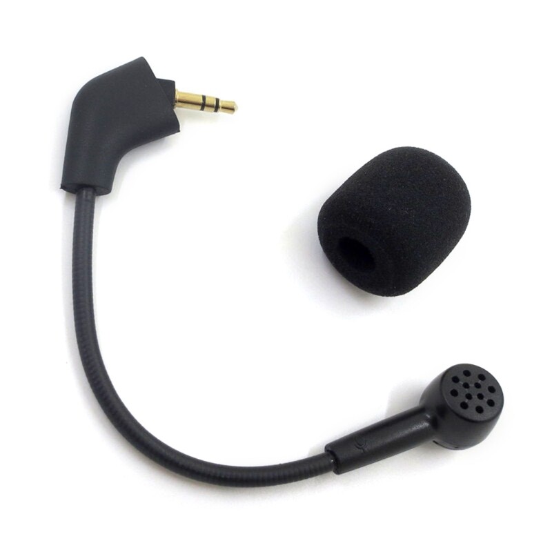 lacement Mic for Hyper X Cloud 2 II/Hyper X Cloud Sliver Gaming Headset 3.5mm Detachable Microphone