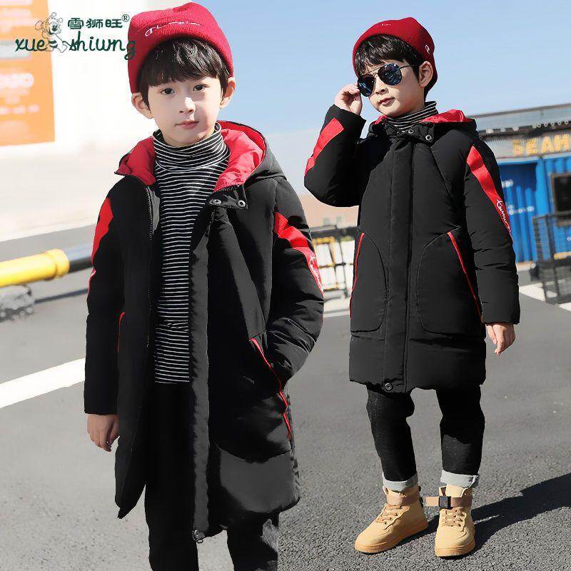 YCHION Warm Winter Jacket Kids Parka For Boy Down Jacket Hooded coat Waterproof Teenage Jacket Kids Outerwear