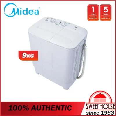 MIDEA 9.0kg Semi Auto Washing Machine MSW-9008P MESIN BASUH