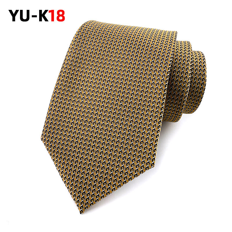 2022 new retro brown tie men's fashion tailored suit tie