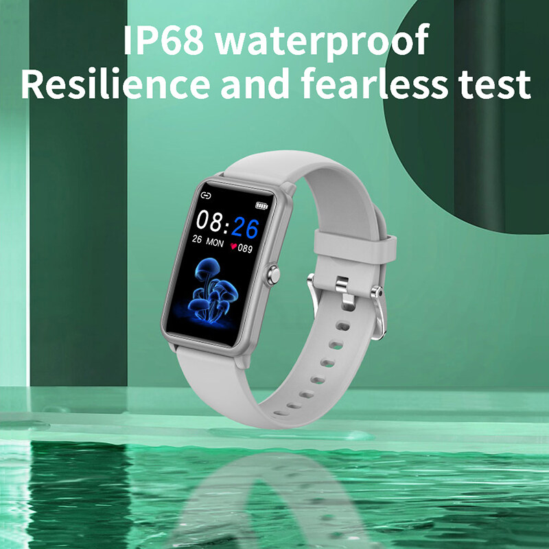 UTELITE H86 Sports Smart Watch 1.57inch Square Screen IP68 Waterproof