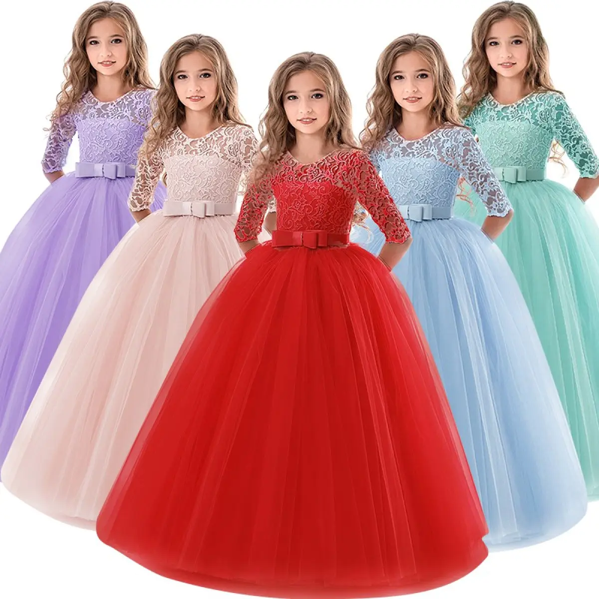 age 14 flower girl dress