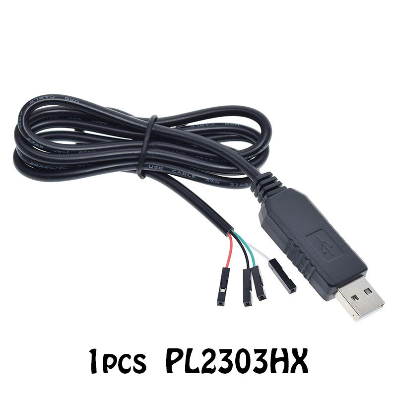 Rs232 serial port adapter cable module pl2303hx usb transmission to ttl